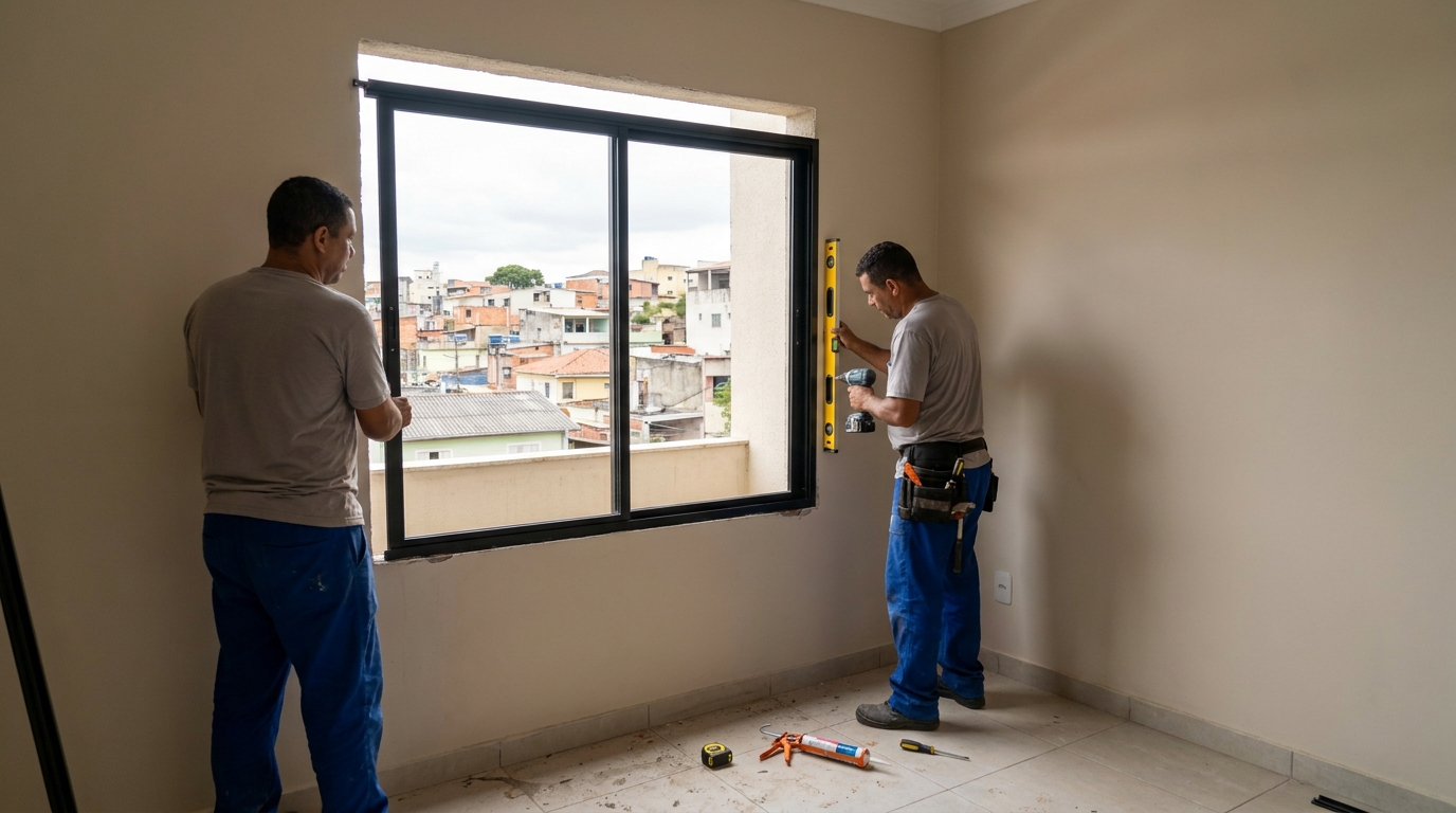 Fechamentos em alumínio em Canoas‑RS