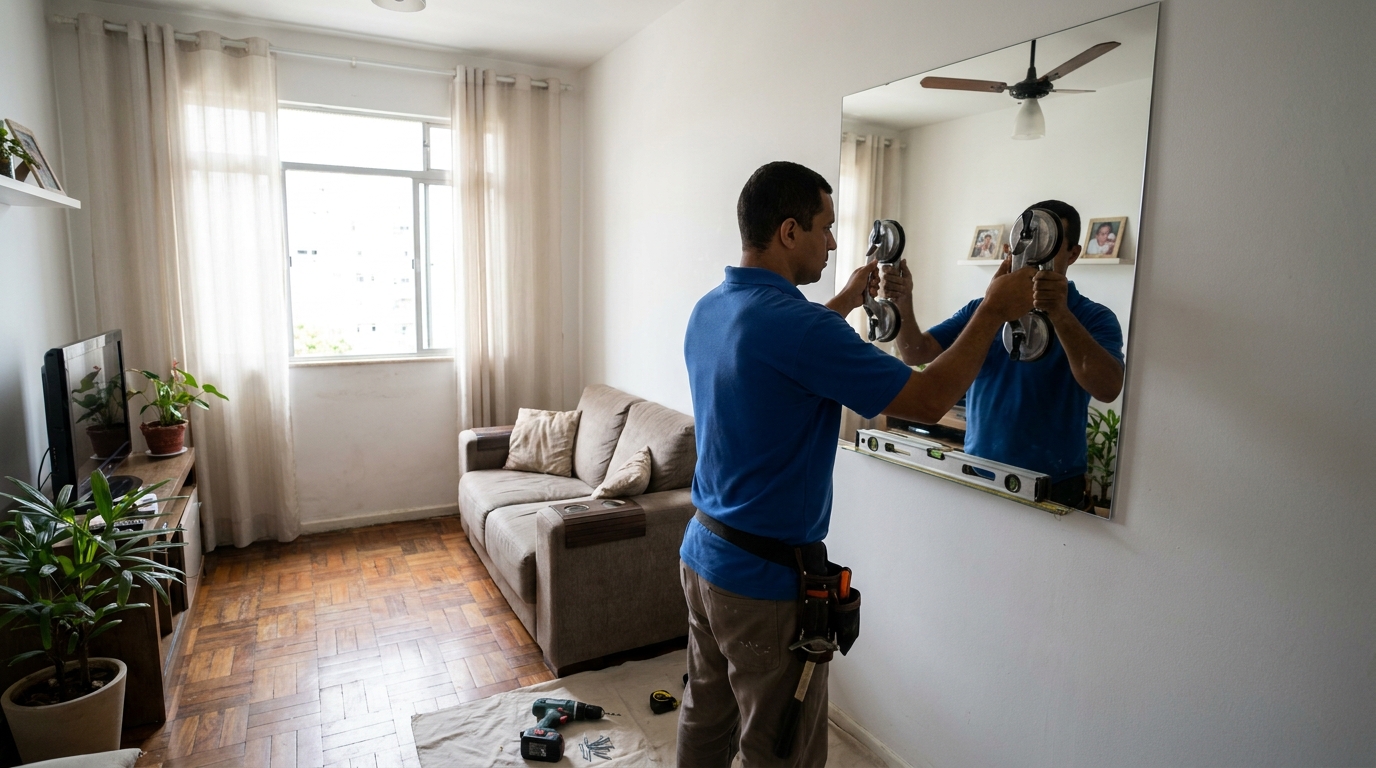 Painéis espelhados em Ipatinga‑MG