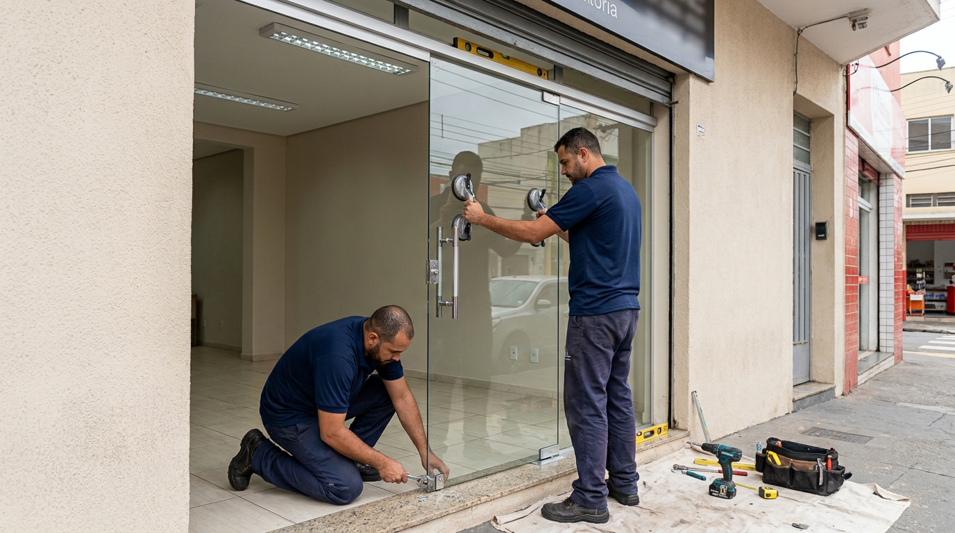Portas internas e externas em Macaé‑RJ